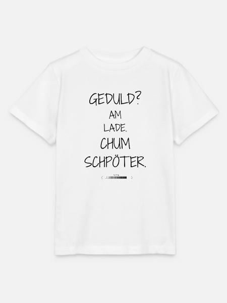 Statement-Design – Ironie trifft Alltag - Stanley/Stella Kinder T-Shirt MINI CREATOR  - Weiß