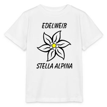 Edelweiss-edelweiss - Stanley/Stella MINI CREATOR Kids’ T-Shirt - white - Front - Maike (125cm)