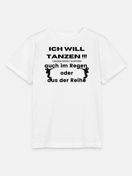 Sprungsilhouetten Duo - Stanley/Stella Kinder T-Shirt MINI CREATOR - Weiß