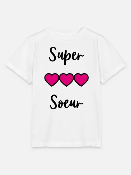 SCHWESTER. BESTE GROSSE SCHWESTER. SCHWESTER. BRUDER - Stanley/Stella Kinder T-Shirt MINI CREATOR - Weiß