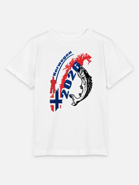 Norwegen_2026 - Stanley/Stella Kinder T-Shirt MINI CREATOR - Weiß