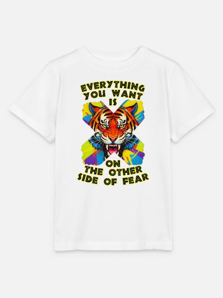 Tiger & Angst - Stanley/Stella Kinder T-Shirt MINI CREATOR - Weiß