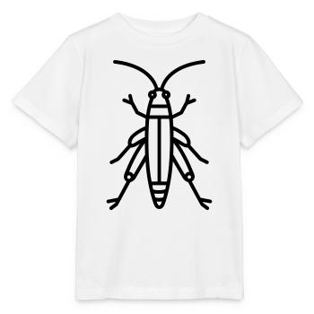 sauterelle - T-shirt bio MINI CREATOR Stanley/Stella Enfant - blanc - Devant - Maike (125cm)