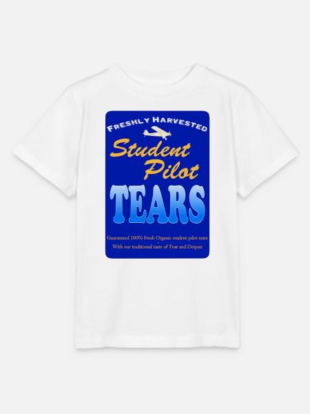 Schülerpiloten-Tränen - Stanley/Stella Kinder T-Shirt MINI CREATOR  - Weiß
