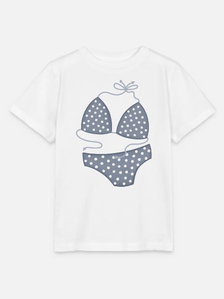 PolkaDot Bikini Muster - Stanley/Stella Kinder T-Shirt MINI CREATOR  - Weiß