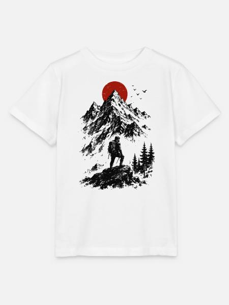 Gegen die Spitze hin - Stanley/Stella Kinder T-Shirt MINI CREATOR - Weiß