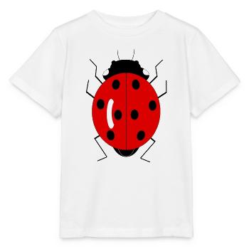 Ladybug - Stanley/Stella MINI CREATOR Kids’ T-Shirt - white - Front - Maike (125cm)