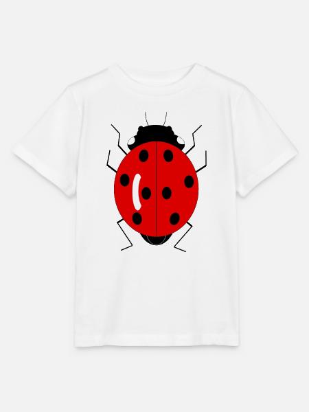 Ladybug - Stanley/Stella Kinder T-Shirt MINI CREATOR - Weiß