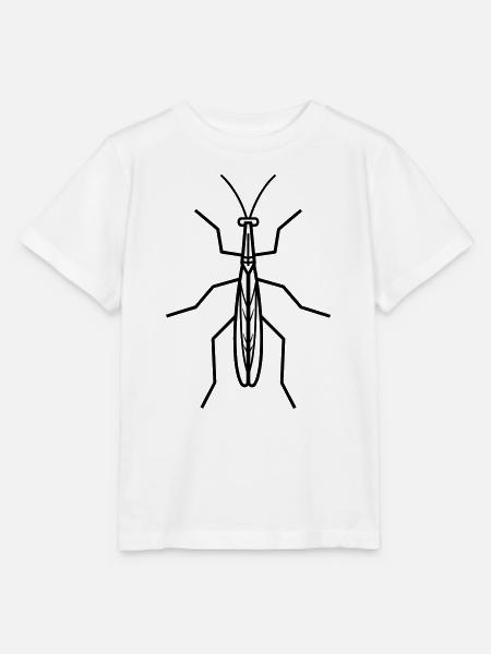 Stick-Insekt - Stanley/Stella Kinder T-Shirt MINI CREATOR  - Weiß