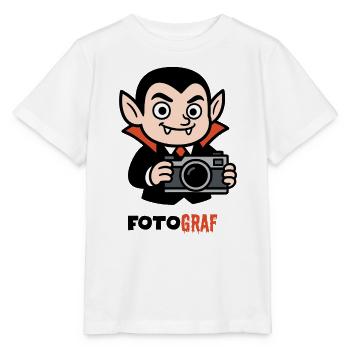 FOTOGRAF - Stanley/Stella Kinder T-Shirt MINI CREATOR  - Weiß - Vorne - Maike (125cm)