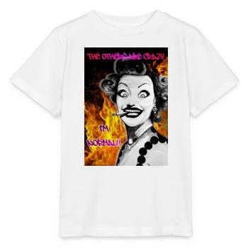 Burn_Baby-_Burn - Stanley/Stella Kinder T-Shirt MINI CREATOR  - Weiß - Vorne - Maike (125cm)