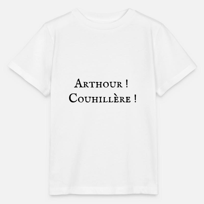 Arthour Couhillère - T-shirt bio MINI CREATOR Stanley/Stella Enfant - blanc