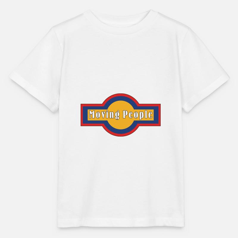 moving people - Stanley/Stella Kinder T-Shirt MINI CREATOR  - Weiß