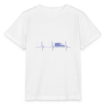 Krankenwagen Puls Notarzt Geschenk Medizin - Stanley/Stella Kinder T-Shirt MINI CREATOR  - Weiß - Vorne - Maike (125cm)