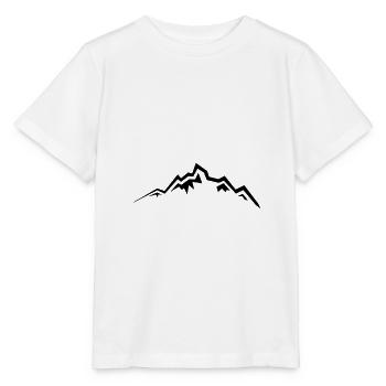 Berge Berg Gebirge 18 - Stanley/Stella Kinder T-Shirt MINI CREATOR  - Weiß - Vorne - Maike (125cm)