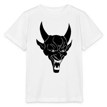 Devil - Stanley/Stella Kinder T-Shirt MINI CREATOR  - Weiß - Vorne - Maike (125cm)