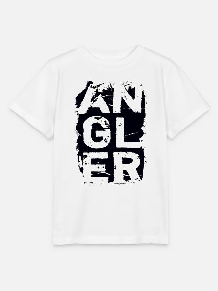 Angler - Stanley/Stella Kinder T-Shirt MINI CREATOR  - Weiß