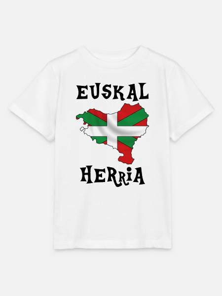 Baskische Land Design 107 - Stanley/Stella Kinder T-Shirt MINI CREATOR - Weiß