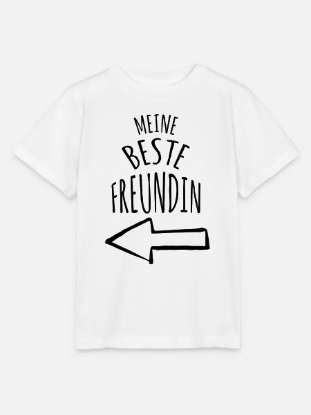 Meine Beste Freundin - Stanley/Stella Kinder T-Shirt MINI CREATOR  - Weiß