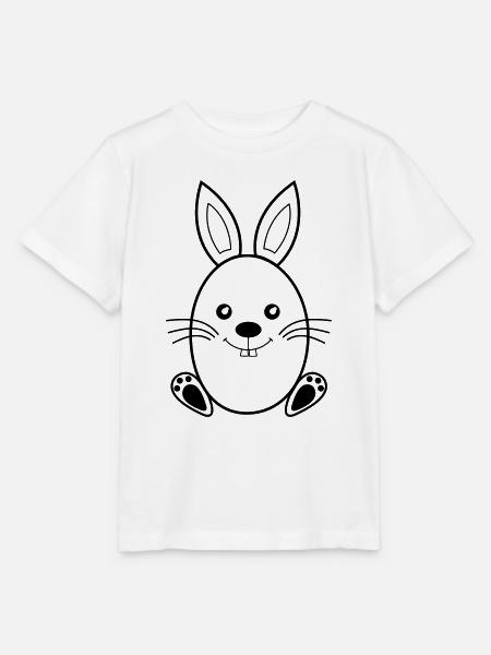 Osterhase - Stanley/Stella Kinder T-Shirt MINI CREATOR - Weiß