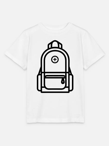 Rucksack - Stanley/Stella Kinder T-Shirt MINI CREATOR - Weiß