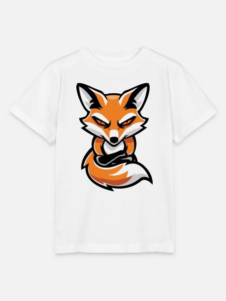 Fuchs Comic - Stanley/Stella Kinder T-Shirt MINI CREATOR - Weiß