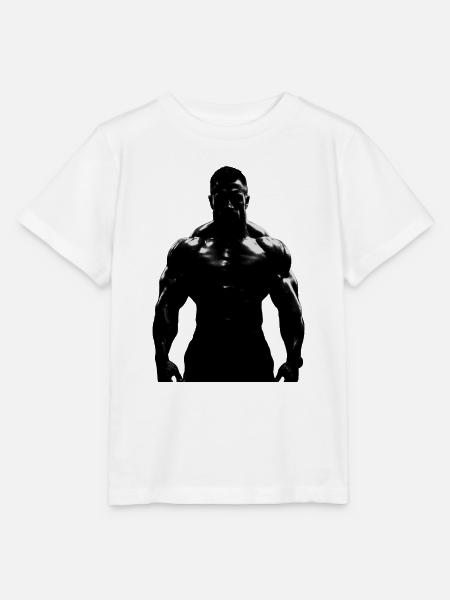 Bodybuilder 1 - Stanley/Stella Kinder T-Shirt MINI CREATOR - Weiß