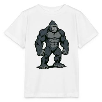 gorilla - Stanley/Stella MINI CREATOR Kids’ T-Shirt - white - Front - Maike (125cm)