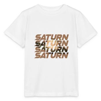 Saturn Design - Stanley/Stella Kinder T-Shirt MINI CREATOR  - Weiß - Vorne - Maike (125cm)
