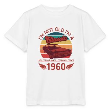 Ich bin nicht alt, ich bin ein Klassiker - Stanley/Stella Kinder T-Shirt MINI CREATOR  - Weiß - Vorne - Maike (125cm)