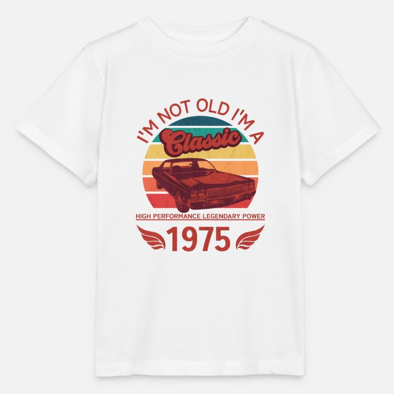 Ich bin nicht alt, ich bin ein Klassiker - Stanley/Stella Kinder T-Shirt MINI CREATOR  - Weiß