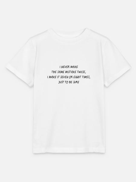 Sichere Fehler - Stanley/Stella Kinder T-Shirt MINI CREATOR - Weiß