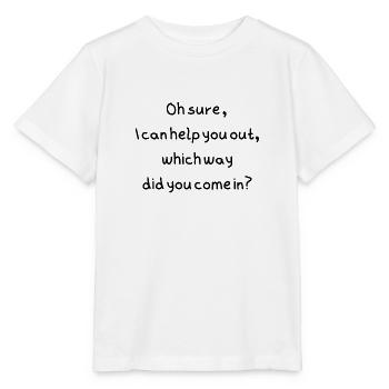 Aider - T-shirt bio MINI CREATOR Stanley/Stella Enfant - blanc - Devant - Maike (125cm)