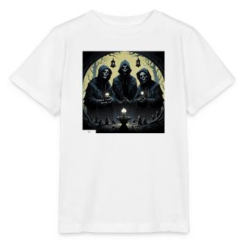 Horror cult friends - Stanley/Stella MINI CREATOR Kids’ T-Shirt - white - Front - Maike (125cm)