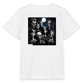 Monster people portrait - Stanley/Stella MINI CREATOR Kids’ T-Shirt - white - Front - Maike (125cm)