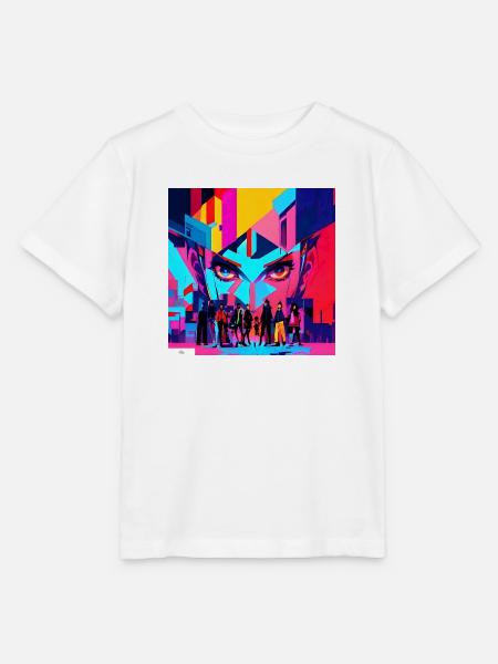 Freunde mit digitalem Blick - Stanley/Stella Kinder T-Shirt MINI CREATOR - Weiß