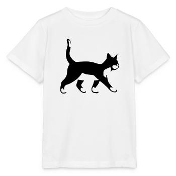 mignon chat * chats - T-shirt bio MINI CREATOR Stanley/Stella Enfant - blanc - Devant - Maike (125cm)