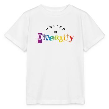 diversité / diversité 2 - T-shirt bio MINI CREATOR Stanley/Stella Enfant - blanc - Devant - Maike (125cm)