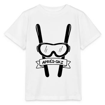 Apres ski - T-shirt bio MINI CREATOR Stanley/Stella Enfant - blanc - Devant - Maike (125cm)