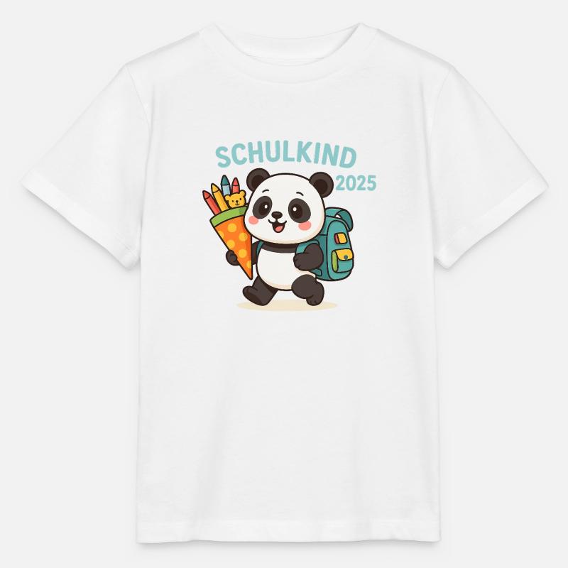 Schulkind 2025 Einschulung 2025 - Stanley/Stella Kinder T-Shirt MINI CREATOR  - Weiß