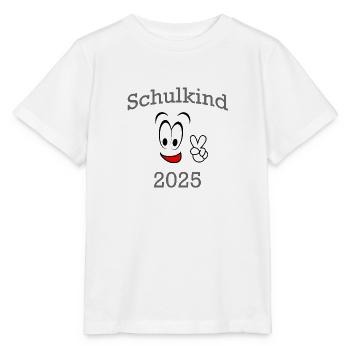 Schulkind 2025 Einschulung 2025 - Stanley/Stella Kinder T-Shirt MINI CREATOR  - Weiß - Vorne - Maike (125cm)