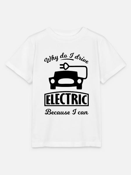 Die elektrischen Autos - Stanley/Stella Kinder T-Shirt MINI CREATOR - Weiß