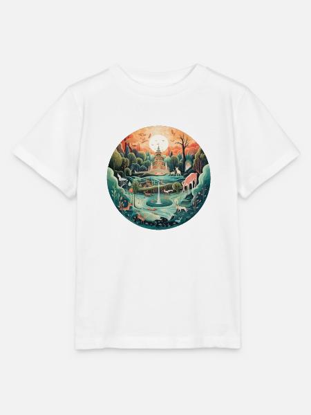 Dreamscape Yoga - Stanley/Stella Kinder T-Shirt MINI CREATOR - Weiß