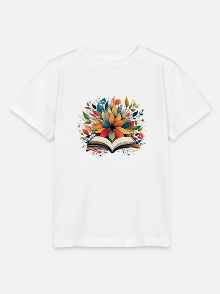 Buchblütenkreis - Stanley/Stella Kinder T-Shirt MINI CREATOR  - Weiß