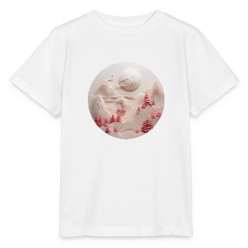 Éclat de montagne - T-shirt bio MINI CREATOR Stanley/Stella Enfant - blanc - Devant - Maike (125cm)