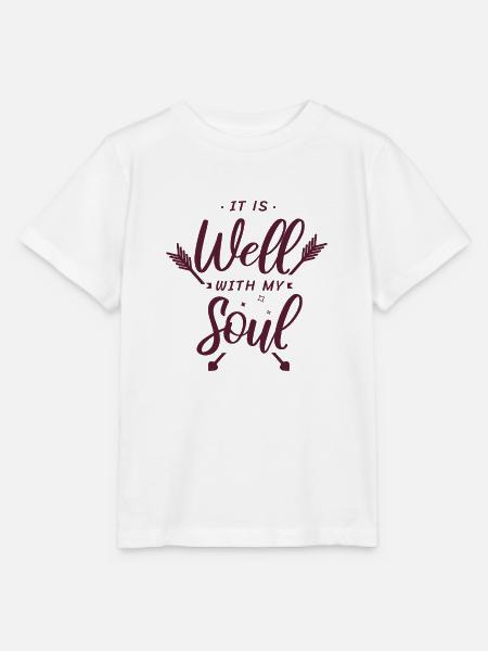 Seele - Christlich - Stanley/Stella Kinder T-Shirt MINI CREATOR - Weiß