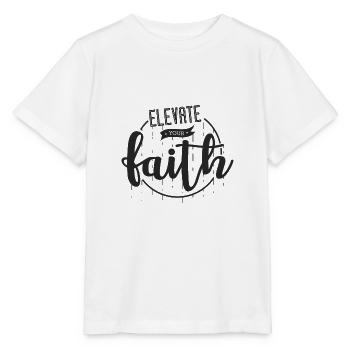 Foi - Foi - Chrétien - T-shirt bio MINI CREATOR Stanley/Stella Enfant - blanc - Devant - Maike (125cm)