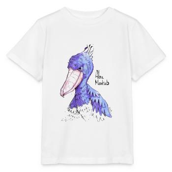 shoebill - Stanley/Stella MINI CREATOR Kids’ T-Shirt - white - Front - Maike (125cm)