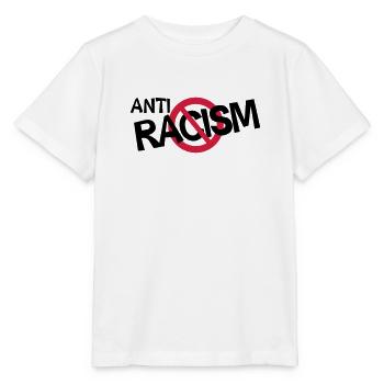 Anti Racism - Anti Racism Shirt - Stanley/Stella MINI CREATOR Kids’ T-Shirt - white - Front - Maike (125cm)
