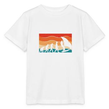 Poursuite du développement du wingsurf blanc - T-shirt bio MINI CREATOR Stanley/Stella Enfant - blanc - Devant - Maike (125cm)